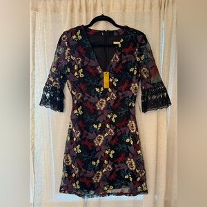 Alexia Admor floral embroidered dress